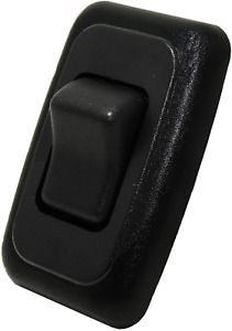 American Technology Components Single SPST On-Off Switch with Bezel, 12-Volt,