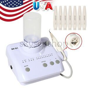 Dental Ultrasonic Scaler 2 Bottles for DTE SATELEC / 7PCS Handpieces Replace T2F