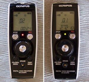 Olympus Digital Voice Recorder VN-2100PC Dictaphone 36 Hours Recording mini-USB