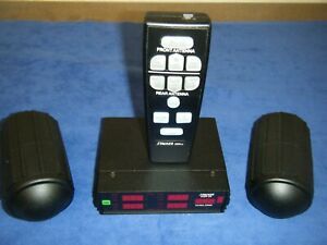 STALKER  DSR 2X RADAR,  DUAL ANTENNA REFURBISHED,  RARE ALL RED DISPLAY, POLICE