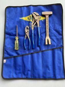 AMPCO M-47 Hazmat Non-sparking Non-Magnetic Corrosion Resistant Tool Set 4 Piece