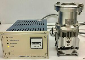 SHIMADZU TMP-50 VACUUM PUMP WITH EI-50-01 TMP POWER SOURCE