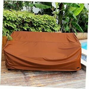 Outdoor Sofa Cover, Waterproof 600D Heavy Duty Patio M - 79&#034;Wx38&#034;Dx35&#034;H