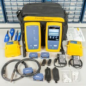 Fluke Networks Versiv DSX-5000 Cat6 Cat6a LAN Cable Certifier Dec 2020 Calib DSX