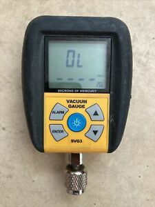 Fieldpiece SVG3 Digital Micron Vacuum Gauge Free Shipping