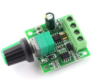 DZS Elec DC 1.8-15V 2A Mini PWM Motor Speed Controller 1.8V 3V 5V 6V 7.2V 12V 30
