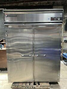 Victory FS-2D-S7 Stainless 2 Door Reach In Freezer