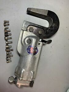 Atlantic Air Tool Pneumatic Tandem &#034;C&#034; Rivet Squeezer Model 30C15, 3 1/2” Reach