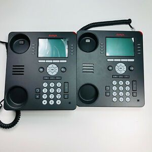 Avaya 9608G IP Phone Base ONLY sold as is PARTS or REPAIR Set of 2