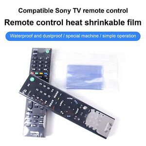10Pcs Heat Shrinkable Film Clear High Shrinkage Ultra-thin Useful for TV