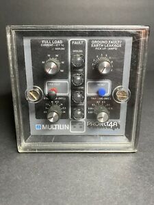 General Electric GE Multilin P4A-120 Motor Protection Relay, 120VAC Control Volt