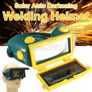 Pro Solar Auto Darkening Welding Mask Helmet Eyes Goggle Welder Glasses Arc A