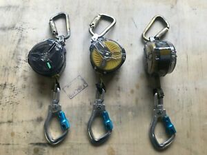 MSA 63013-00C Latchways  PFL, 10&#039;, single-leg, aluminum swivel carabiner
