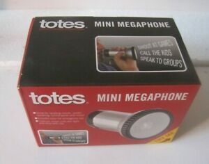 5&#034; MINI MEGAPHONE Bullhorn Loud Speaker Amplifier Small TOTES Brand NIB
