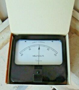 NOS, Vintage Simpson Electric Model 29 Panel Meter 50-0-50