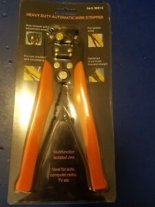 Heavy Duty Self Adjusting Wire Stripper Automatically Strips 12 to 26 Guage Wire