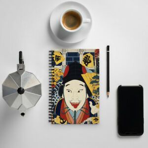 Toyohara Kunichika Art Spiral notebook