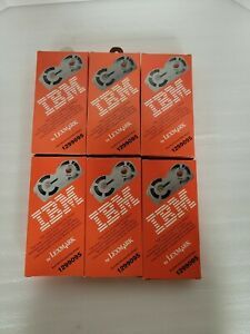 Correctable Film Ribbon New Lot of 6 IBM 1299095 High Yield &amp; lift off tape box