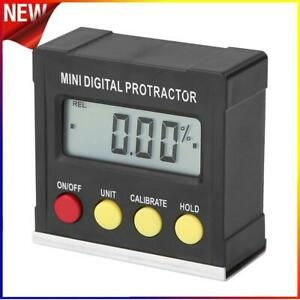 Mini Digital Protractor Inclinometer Electronic Level Box Magnetic Meter