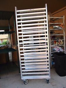 NEW ALUMINUM FULL SIZE BUN PAN 20 RACK  AL-1820BKD/HD