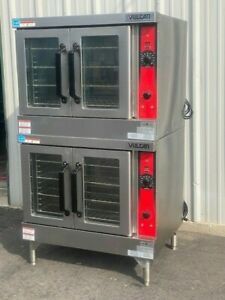 Vulcan VC4GD Double Stack Convection Ovens Natural Gas (Video Demo)