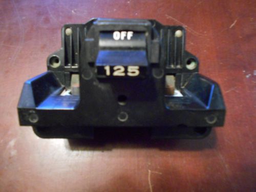 FPE 125 amp main breaker  2B125