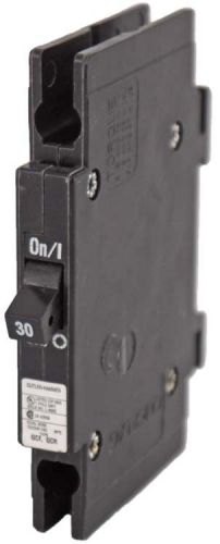 Cutler-hammer quicklag qcr1030t circuit breaker 30a 1-pole 120/240vac industrial for sale