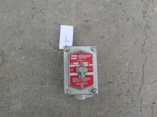 Crouse hinds explosion proof switch  efs21273  #7 for sale