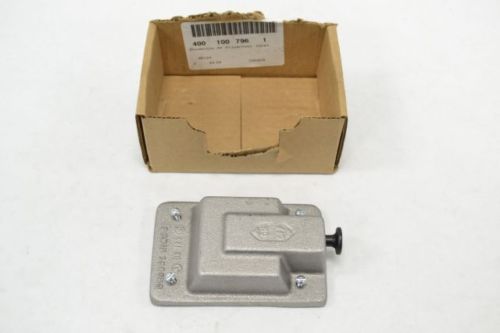 NEW CROUSE HINDS DS128 TOGGLE PLUNGER TYPE FOR FS BOX SNAP SWITCH COVER B245838