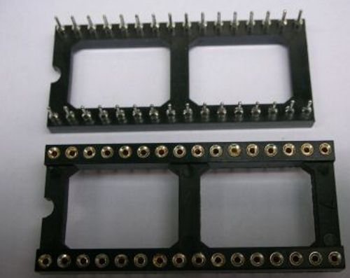 2x  32 pin gold dip ic socket panel adapter swap,g32s for sale