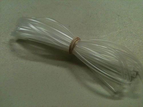 3/32&#034; id / 2mm thermosleeve clear polyolefin 2:1 heat shrink tubing -10&#039;section for sale