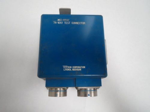 TESTRON MCD-61542 74-WAY TEST CONNECTOR MODULE CONTROL B201031
