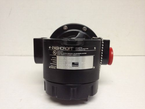 Ashcroft Pressure Switch B720B XCH 30H20 20 PSI - NIB!