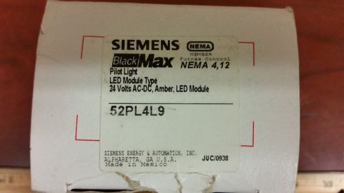 Siemens 52PL4L9 Heavy Duty Pilot Light