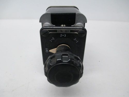 General electric 16sb1cf11x2 voltmeter rotary switch d276810 for sale