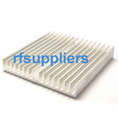 5PCS 60x60x10MM High Quality White Sawing Aluminum Heat Sink Router Radiator