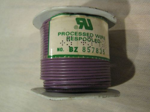 Alpha 7058/19 violet 16ga 100ft hook up wire for sale