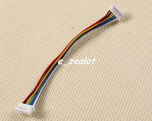 10pcs 6Pins Double-end Cable Female to Female Wire Plug Tinned Wire 1.25mm 80mm