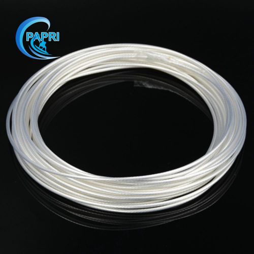 32.8ft 1.5mm2 AudioTeflon OCC purity Brass silver plated wire Headphone cable