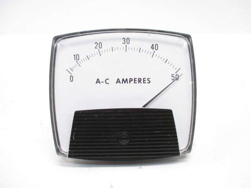 Yew 250440ls 0-50 ac amperes meter d470424 for sale