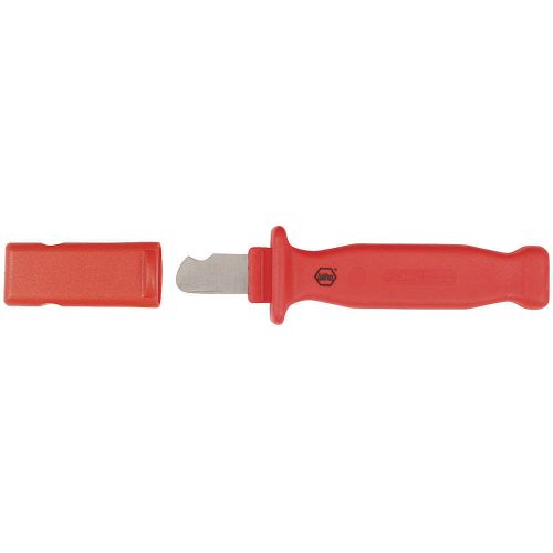 Insulated Cable Knife, 8-3/4 In, Hooked