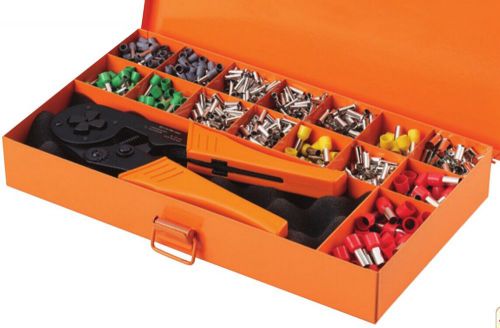 HSC8 16-4D 4-16mm2 Combination Crimping tool kit&amp;15 kinds of insulated terminals