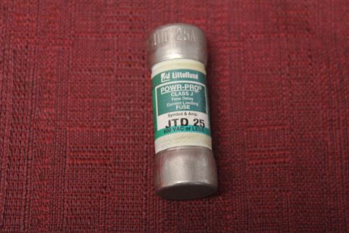 Littlefuse jtd25 fuse 25a 600v class j new for sale