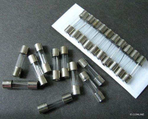 10a 10 amp  250v #a55  5 x 20mm glass fuses x 20 pcs for sale