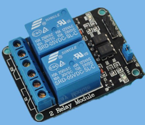 5V 2 Channel Relay Module for Arduino PIC ARM DSP AVR Raspberry Pi 2-Channel