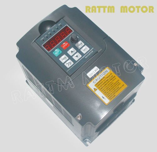 Variable frequency drive vfd inverter 2.2kw 2hp 220v /110vac for sale