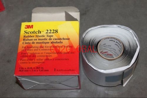 3m 2228 scotch 2&#034; 10feet rubber mastic 50.8mm*3m*1.65mm tap for sale