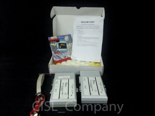 Pair of texas instruments msp-prgs430 serial programming adapter module &amp; cables for sale