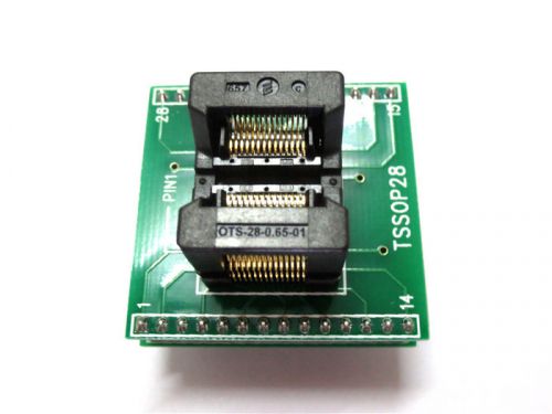 TSSOP28 to DIP28 programming  ZIF Adapter support for BR95010,BR95020,BR95040