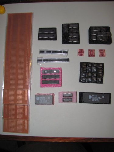 Various IC&#039;s with bonus PCB&#039;s - Maxim, TI, Motorola, etc.
